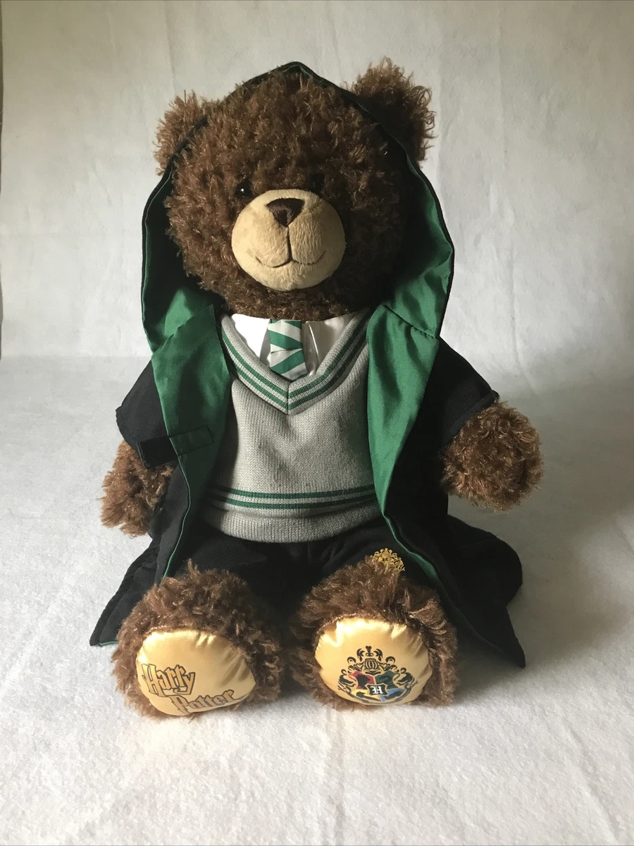 Build A Bear Harry Potter Bear W Slytherin Robe Vest Tie Shirt And Pants