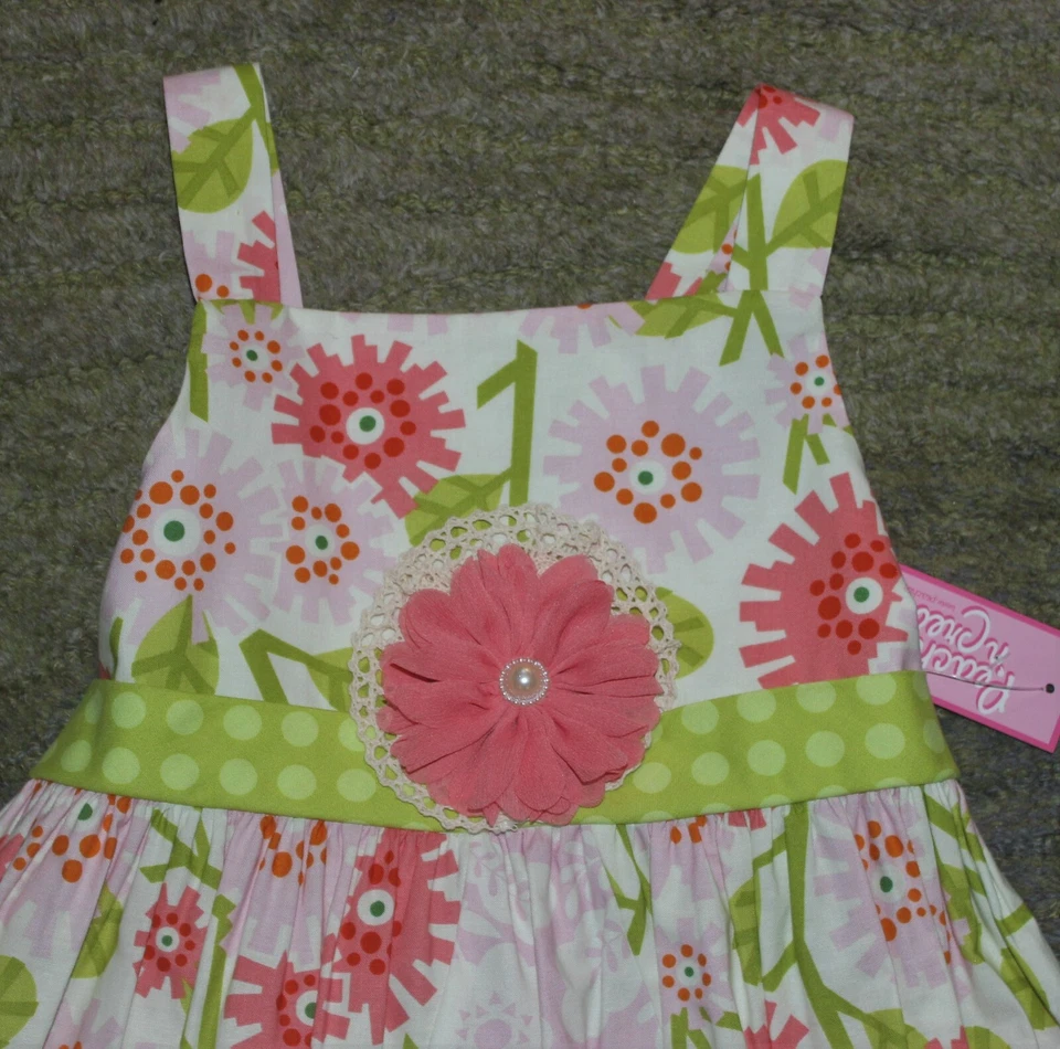 Juego de 2 piezas (túnica y pantalón) Peaches 'n Cream para niñas - talla 7 - nuevo con etiquetas Foto 3 de 4