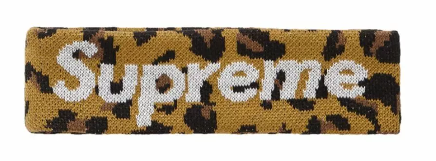 Supreme New Era Big Logo Headband FW18