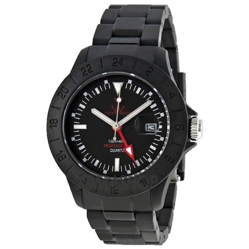 ToyWatch Women\'s Black Dial Plastic Adjustable Band Wrist Watch New Battery ToyWatch Women main image 2