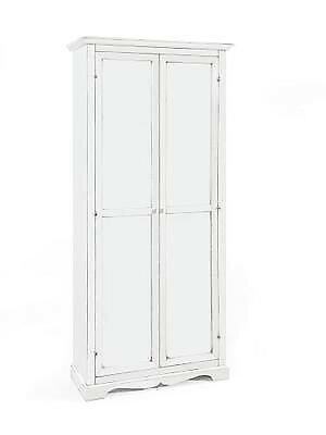 SCHRANK BESENSCHRANK VORRATSSCHRANK WEISS MATT VENEZIANISCHES PRODUKT - Bild 1 von 6