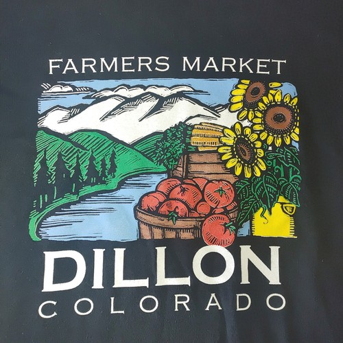 Dillon Colorado Farmer's Market T-Shirt Unisex Kids Size Small Short Sleeve - Picture 2 of 6