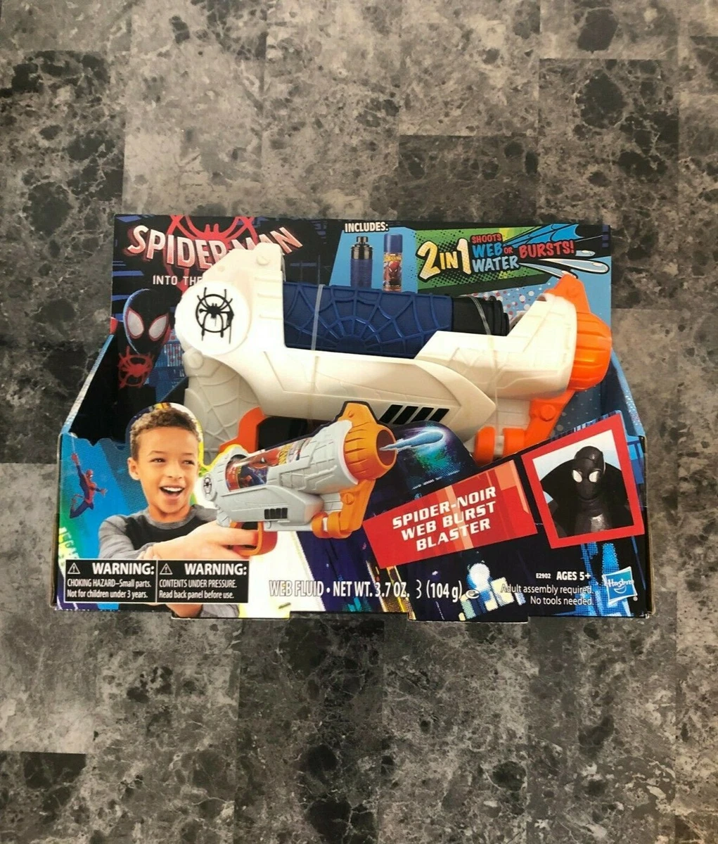 NEW Spider Man Into The Spider Verse Spider Noir Web Burst Blaster