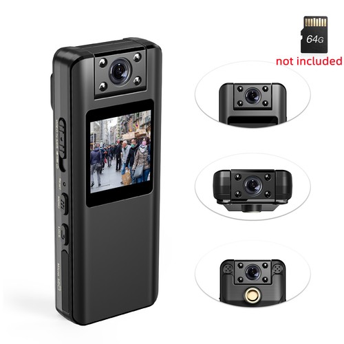BOBLOV A22 1080PHD Portable Mini Body Worn Camera Small Body Worn Cam For Travel - Picture 4 of 12