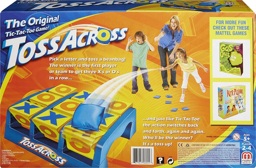 Juegos Mattel Lanzar a través de Niños Juego al Aire Libre, Lanzar Bolsa de Frijoles para Camping y Familia - Imagen 4 de 12