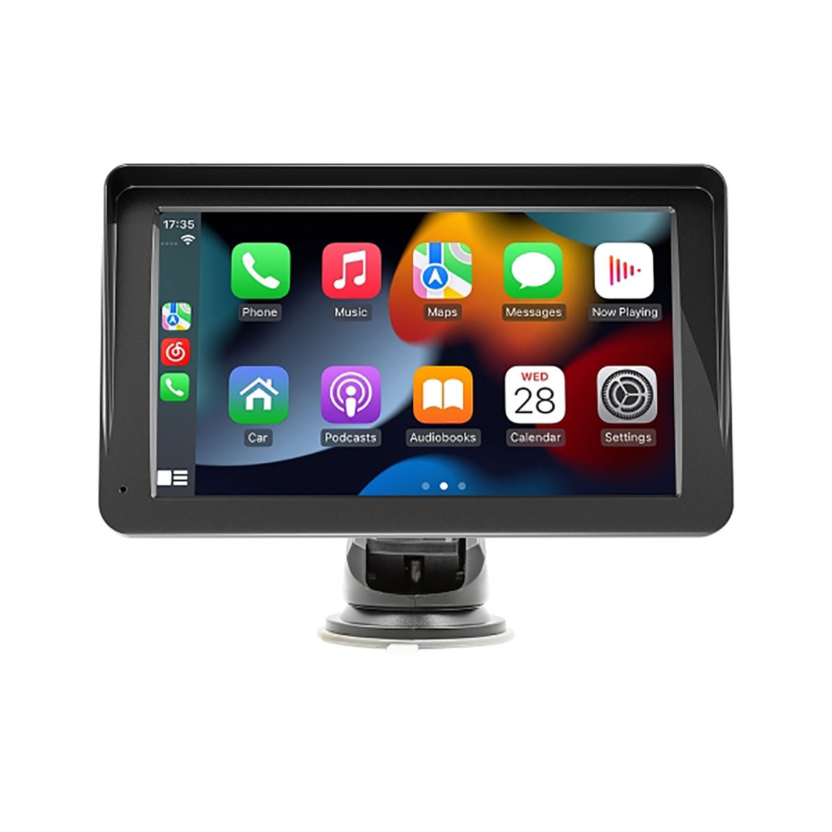 Écran voiture 7 CarPlay sans fil pour vos trajets en musique avec ventouse stable