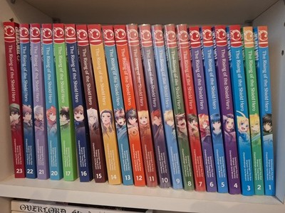 The Rising of the Shield Hero Manga 1-17 +20-23, Deutsch