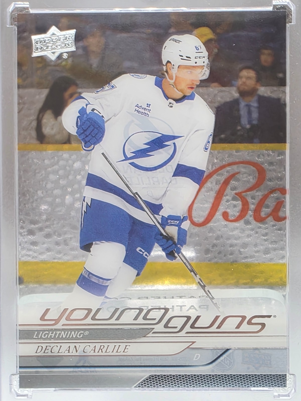 2024-2025 Upper Deck Series 2 Declan Carlile #467 Young Guns CLEAR CUT