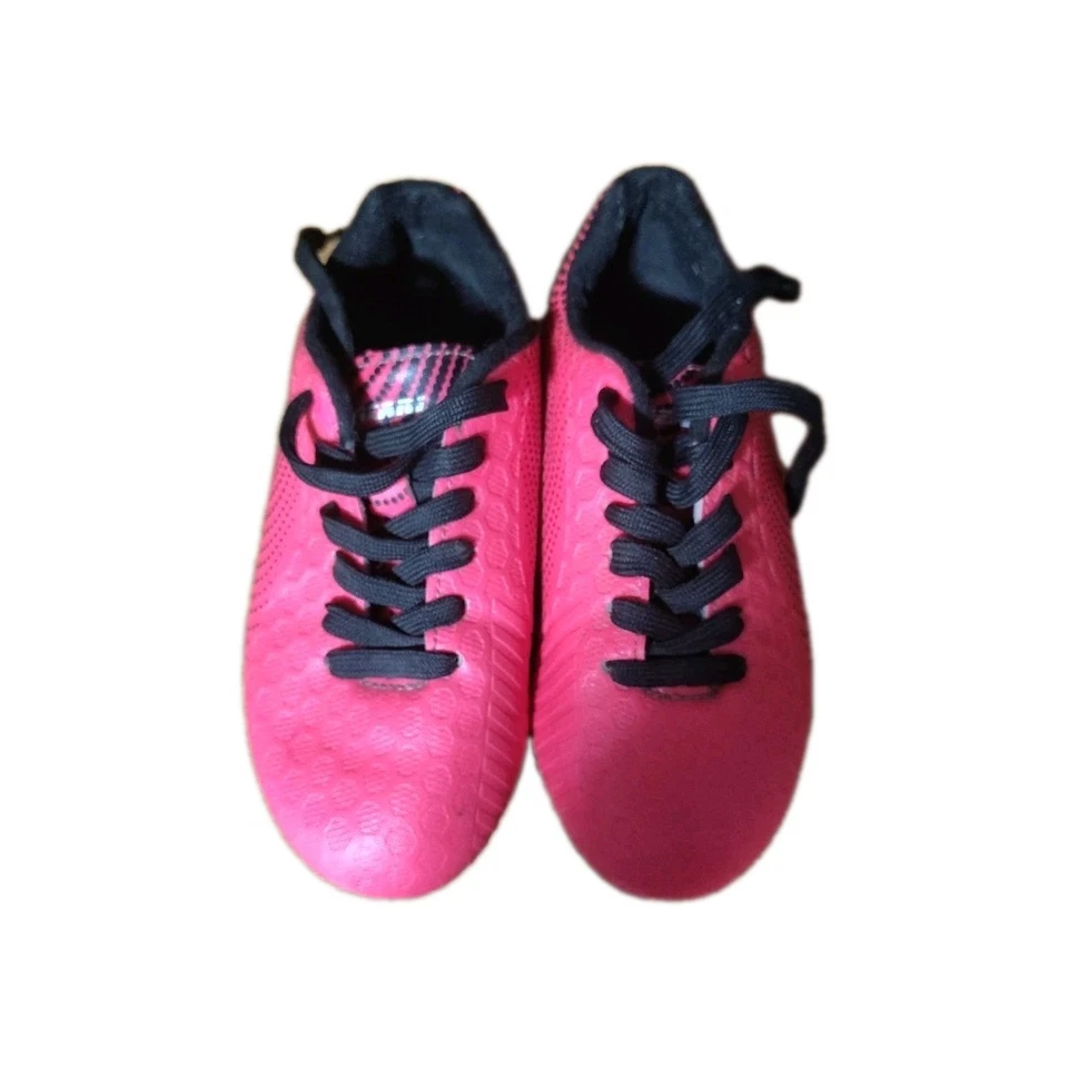 Vizari Youth Size 11C Pink/Black Soccer Shoes - Image 2 of 4