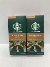 Starbucks House Blend Lungo 10Capsules X 2 Medium Roast Exp 6/29