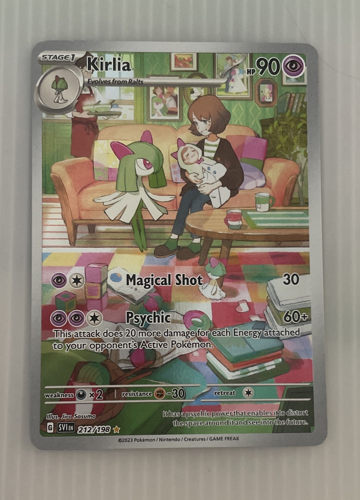 Kirlia 212/198 SV01: Scarlet & Violet Base Set Holo