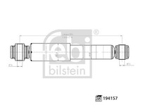 2X Febi Bilstein StoßDäMpfer 194157 FüR Mercedes Vito Bus W639 Mixto Viano 109