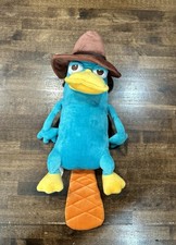 Phineas and Ferb Perry the Platypus Plush Disney Parks Stuffed Animal Detective