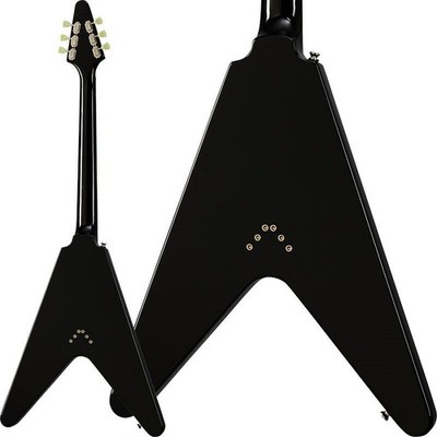 Epiphone Inspired by Gibson Flying V Ebony Electric Guitar with