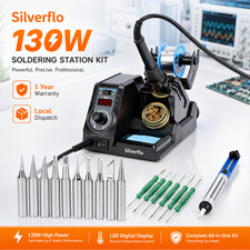 Digital  130W  Soldering iron Station Quick Heat Adjustable Temp Welding Kit