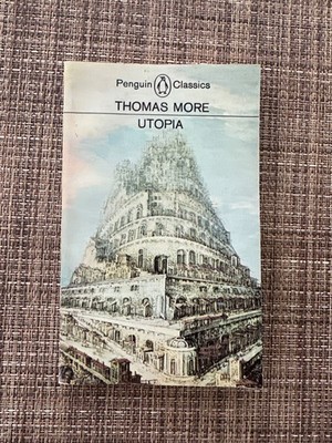 Utopia, by Thomas More, Penguin Classics Paperback, FINE/VERY GOOD
