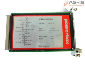 *AS-IS* Powerbox ESA-K105X/AS Circuit Board AC/DC Power Supply