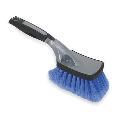 Tough Guy 2Zpa8 Car Wash Brush, 6 1/2 In L Handle, Purple, Polypropylene,