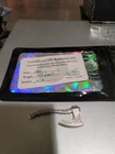 Silver Axe 12.6 Grams And Some Silver Gator Grams And A Valcambi, 20 Grams Total