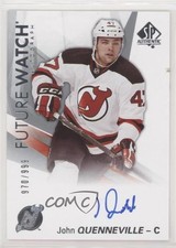 2016-17 SP Authentic Future Watch Auto 970/999 John Quenneville #183 Auto 5mc