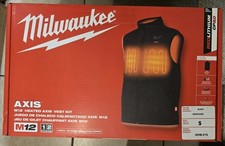 M12 Heated AXIS Vest Kit, Small, Black By Milwaukee 305B-21S