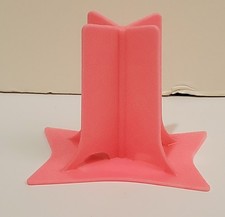 Vintage Mattel Barbie Mod Twist N Turn Era Pink X Doll Display Stand Korea