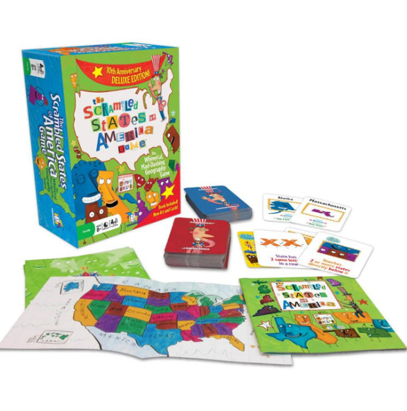 The Scrambled States of America Game 10th Anniversary Deluxe Edition New Sealed