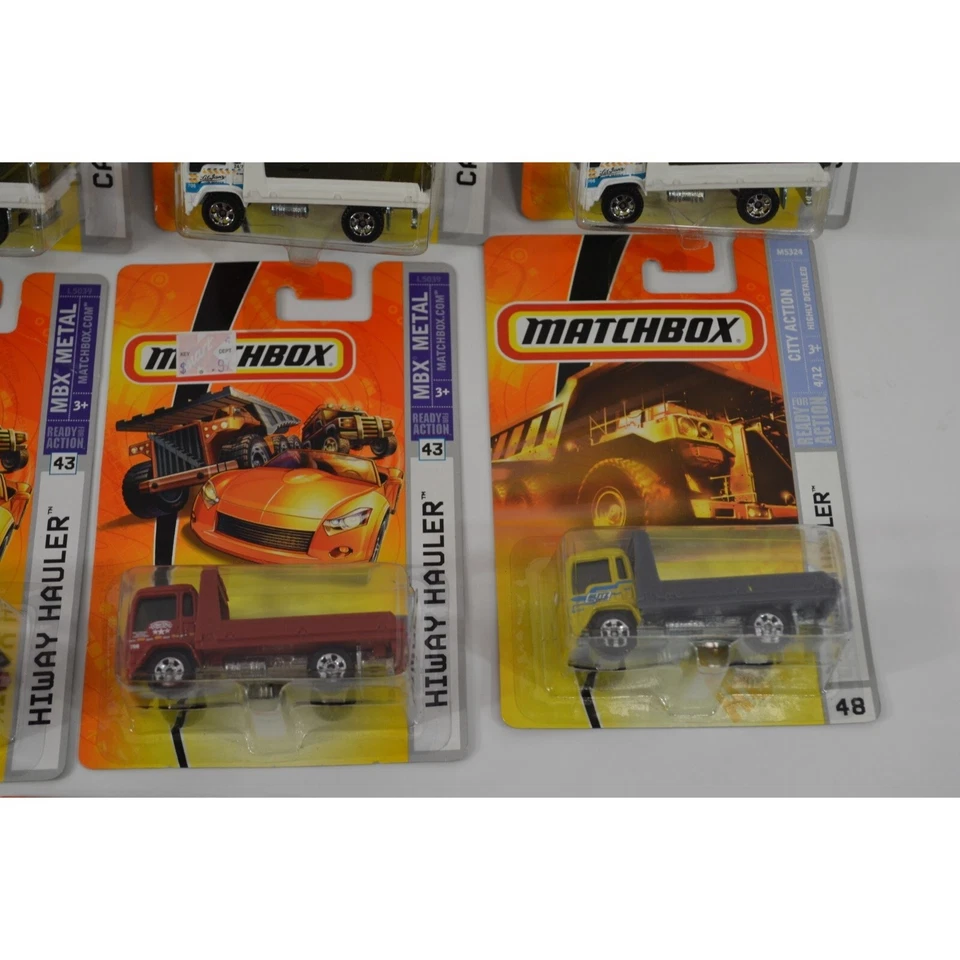 Matchbox Car Carrier Hiway Hauler MBX Metal Lot of 10 Diecast Cars Carded NEW - Image 4 of 4
