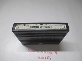 Sonic Wings 3 Neo Geo MVS cart
