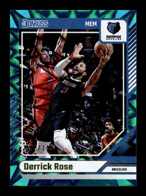 2024-25 Donruss #65 Derrick Rose Teal Explosion #/149