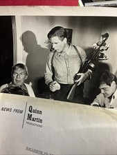 QUINN MARTIN Alvin Karpis FBI MACHINE GUN David Wayne CBS-TV McFADDEN PR PRESS