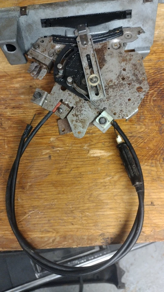 Pontiac GTO LeMans 1969 calefacción descongelación soplador controles tablero ventilador interruptor cables Foto 3 de 4