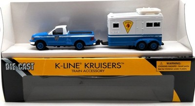 K-Line K-94904 NYPD Mounted Police Pick Up & Horse Trailer