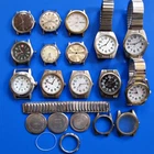 13 mens repair/parts battery watches vintage and modern Timex Wenger Coleman