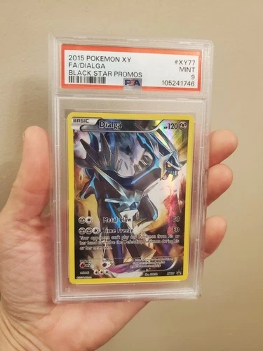 2015 Pokemon XY77 Dialga Psa 9 Rare LOW  Pop 103 Black Star Promo