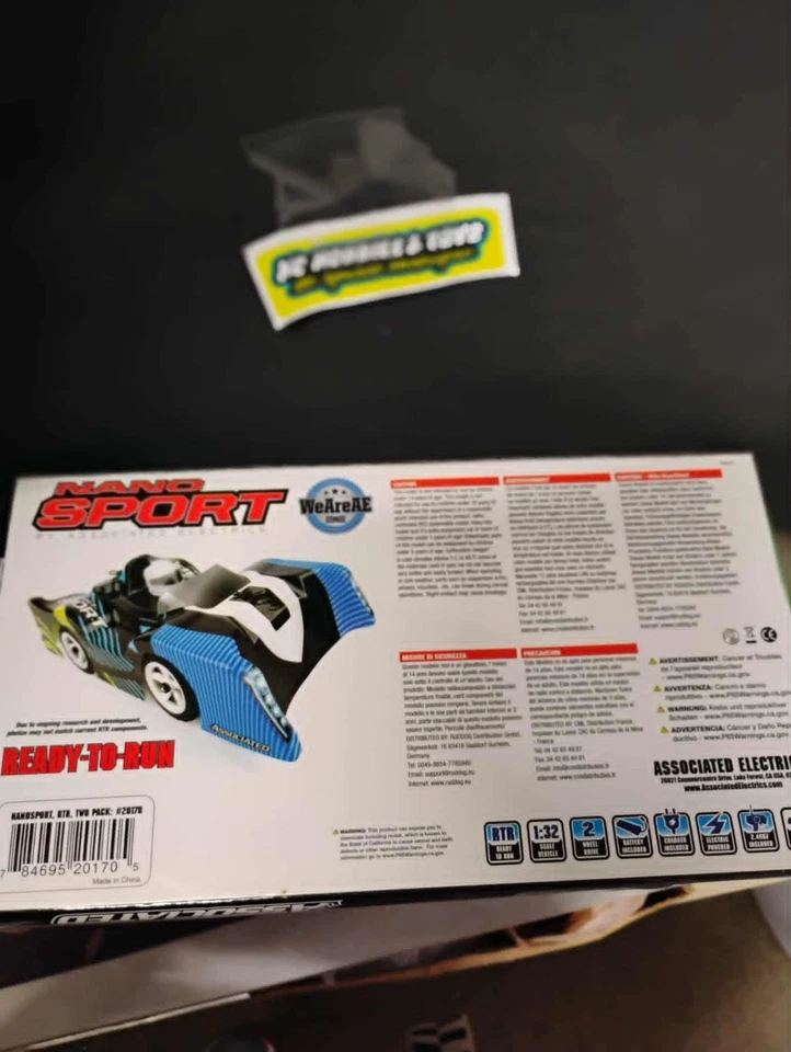 ASC20170 - 1/32 Nano Sport 2WD RTR On-Road Set New! 2 rechargeable cars - Image 4 of 4