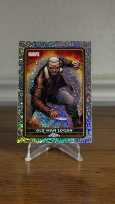 2025 Topps Chrome Deadpool #2 Old Man Logan MINI Diamonds Wolverine Refractor