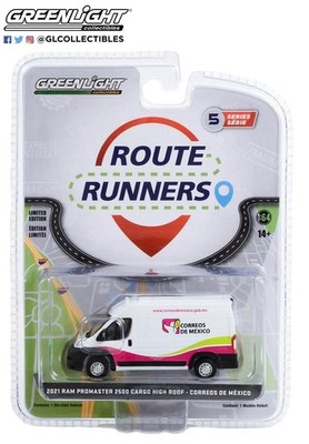 2021 RAM Promaster 2500 Cargo Correos De Mexico 1:64 Greenlight 53050F