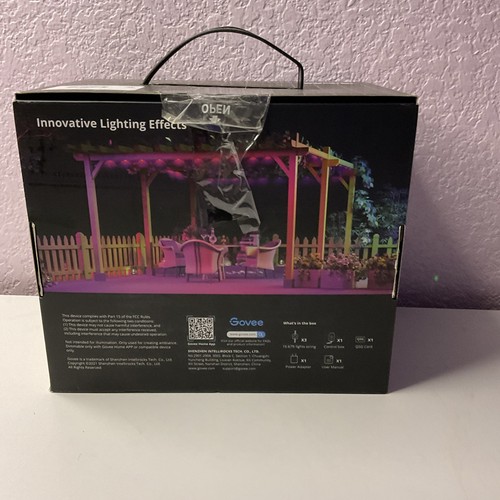 Govee 50ft Smart RGBIC Permanent Outdoor Lights - Open Box - Bild 2 von 3