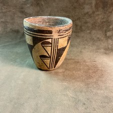 Antique Hopi Native American Indian Small Bla...