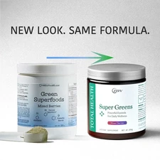 Super GREENS Powder Berry Flavor Blend, 30 servings