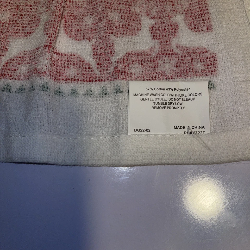 2 vestidos de cocina para horno de Navidad vintage raros Foto 4 de 4