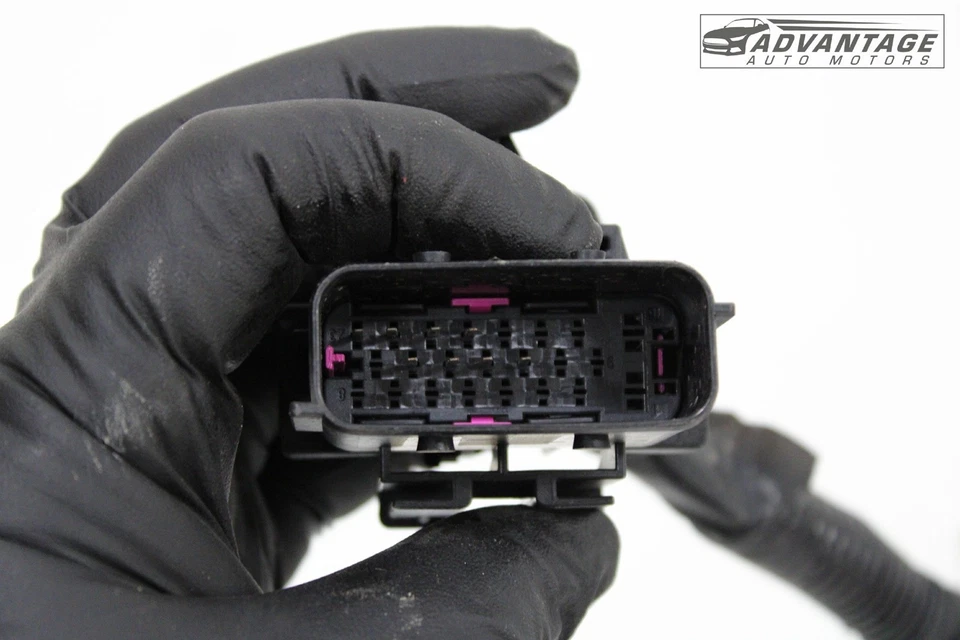 2019 Chevrolet Silverado 1500 LD lâmpada dianteira fio chicote de fios cabo OEM - Imagem 3 de 4