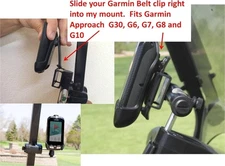 ✅ NEW Caddie Buddy Golf Cart Mount for Garmin G6 G7 G8 G30 and G10 Freeship ✅