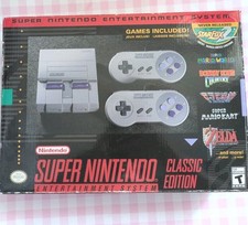 (Used) Super Nintendo SNES Classic Edition Mini Console Games