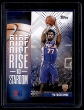 2025-26 Topps Rise to Stardom VJ Edgecombe Rookie Philadelphia 76ers