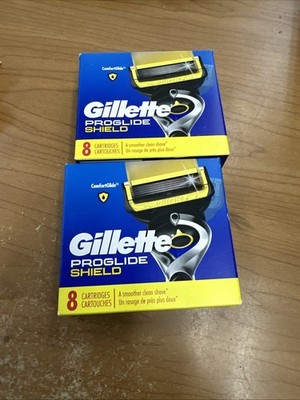 Gillette ProGlide Shield Razor Blades Refill Cartridges  8pack  Pack Of 2