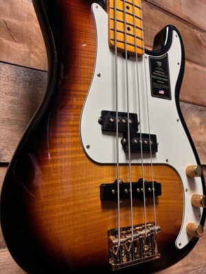Fender 75th Anniversary American Pro PJ Bass 2-Color Sunburst w