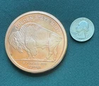 Golden State Mint Buffalo 5oz .999 Fine Copper Round – Buffalo Nickel Design