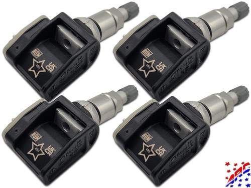 36106887147 Set of 4 BMW & Mercedes-Benz TPMS Tire Pressure Sensors